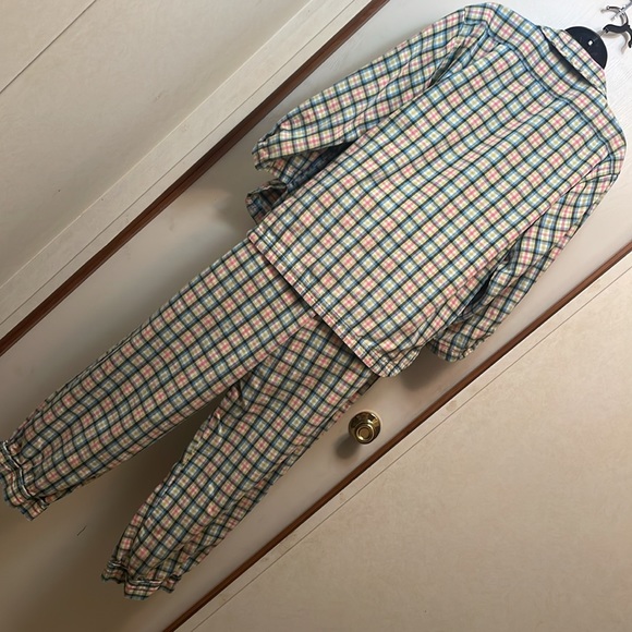 Women’s medium, sleep sense, authentic Portuguese flannel GUC top and bottoms - Picture 13 of 15